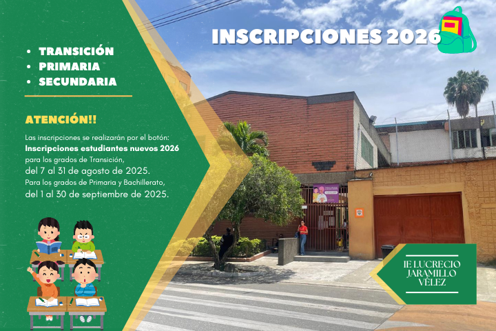 Inscripciones 2026